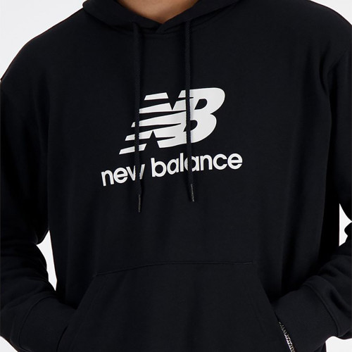 New Balance Ανδρικό φούτερ Stacked Logo French Terry Hoodie
